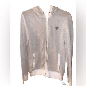 GUESS ZIP UP HOODIE - WOMENS SIZE S